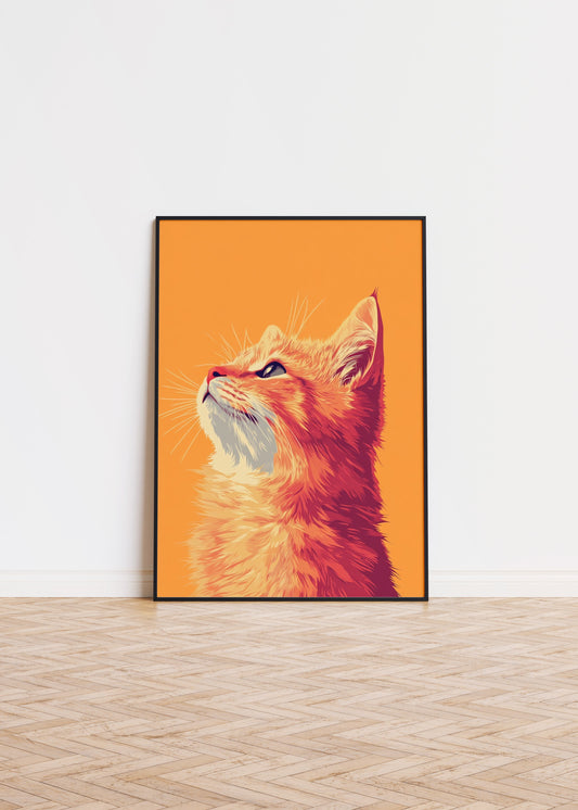 Illustration of a Cheetoh cat