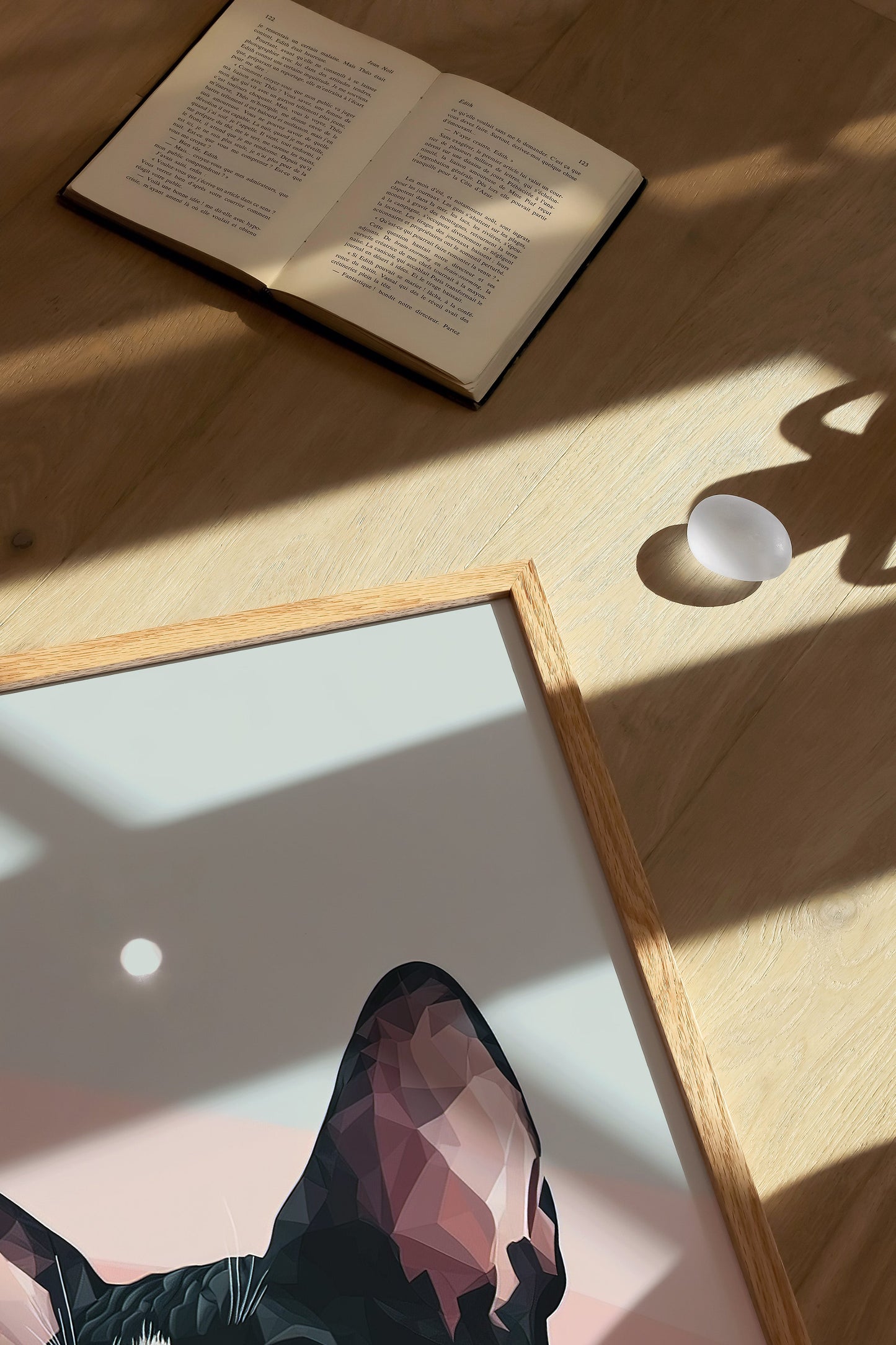 Illustration of a Devon Rex cat 3