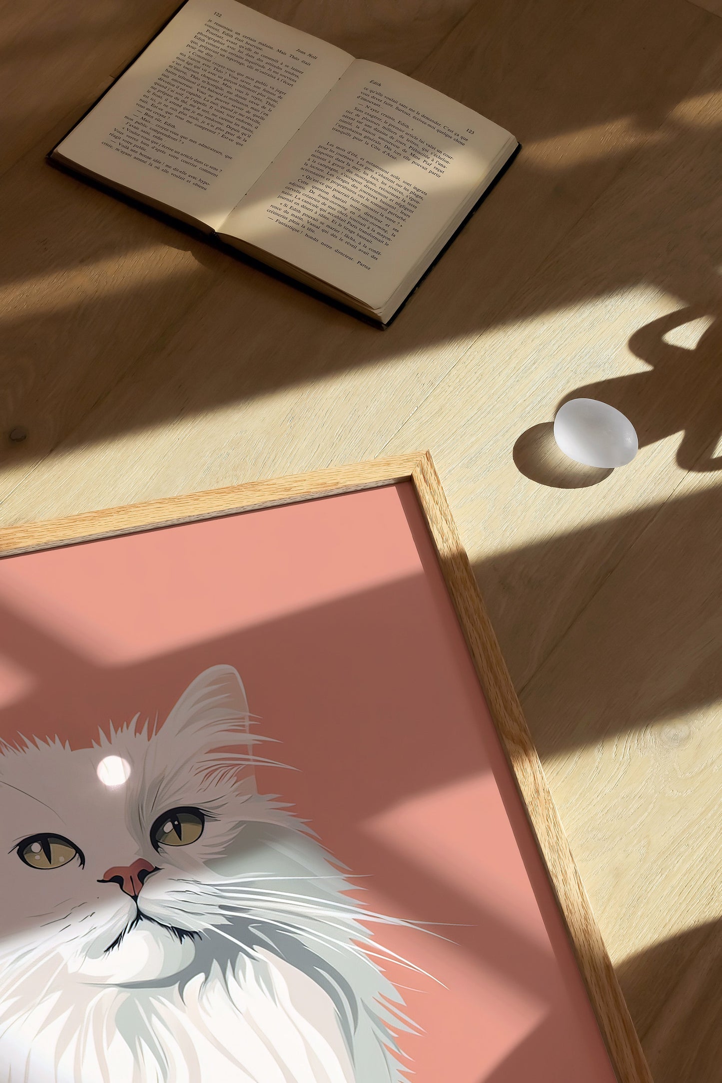 Illustration of a Himalayan cat 1