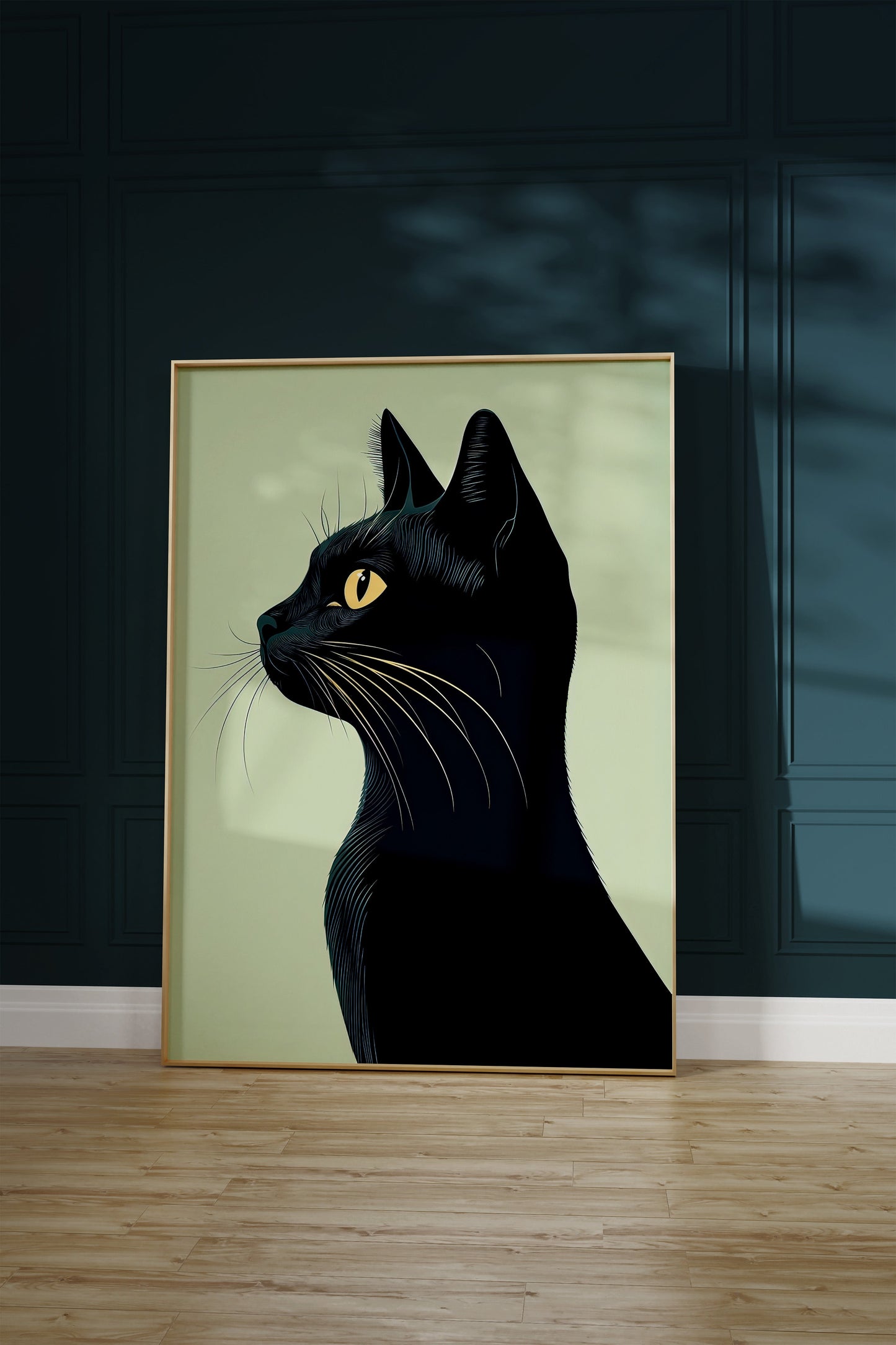 Illustration of a Khao Manee cat 2