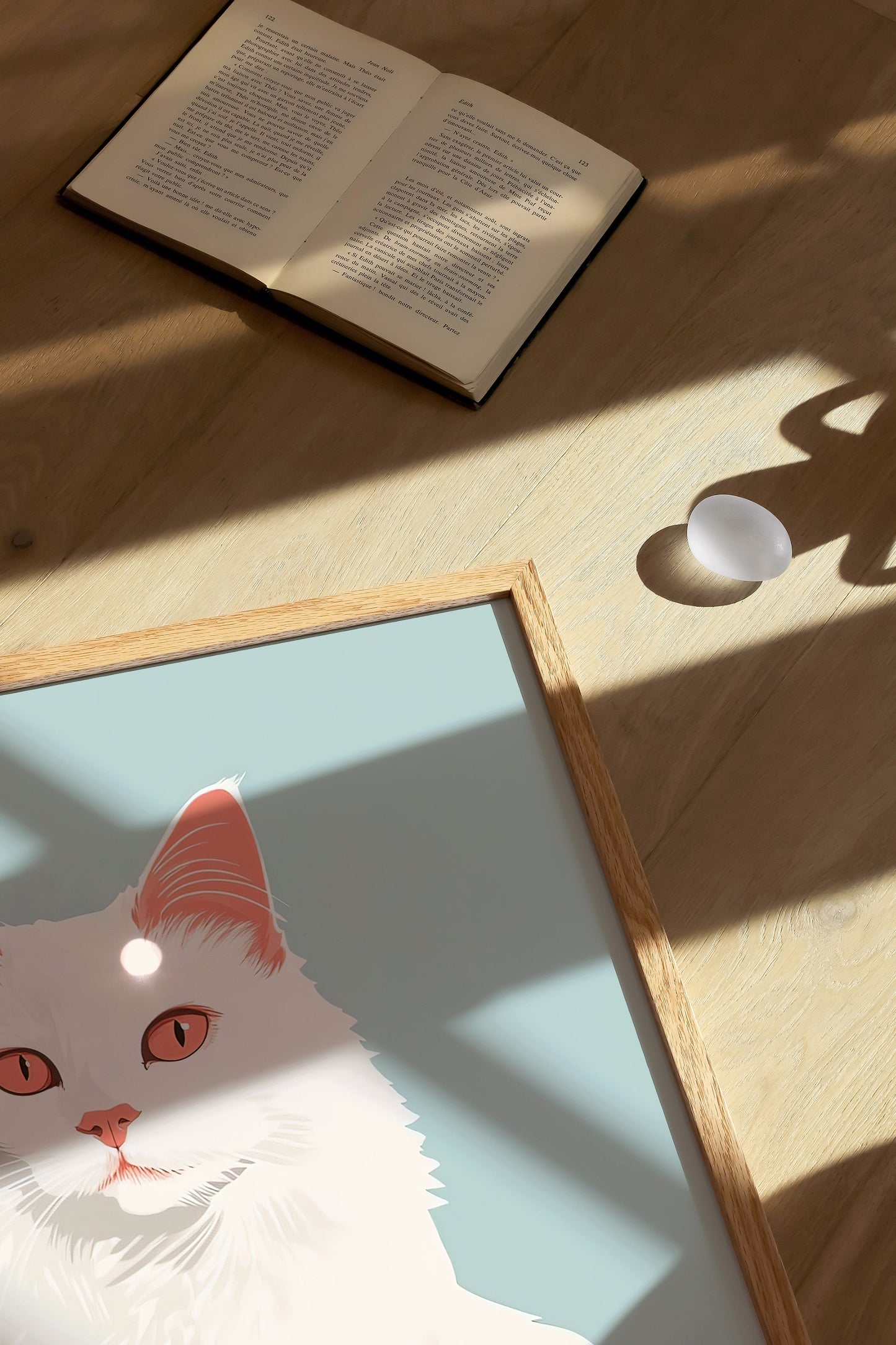 Illustration of a LaPerm cat 2