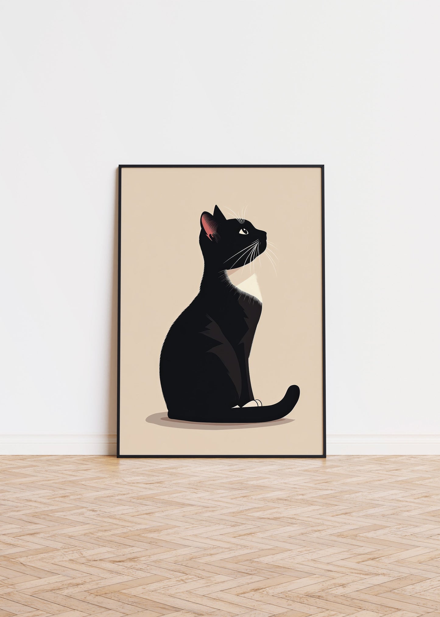 Illustration of a Manx cat