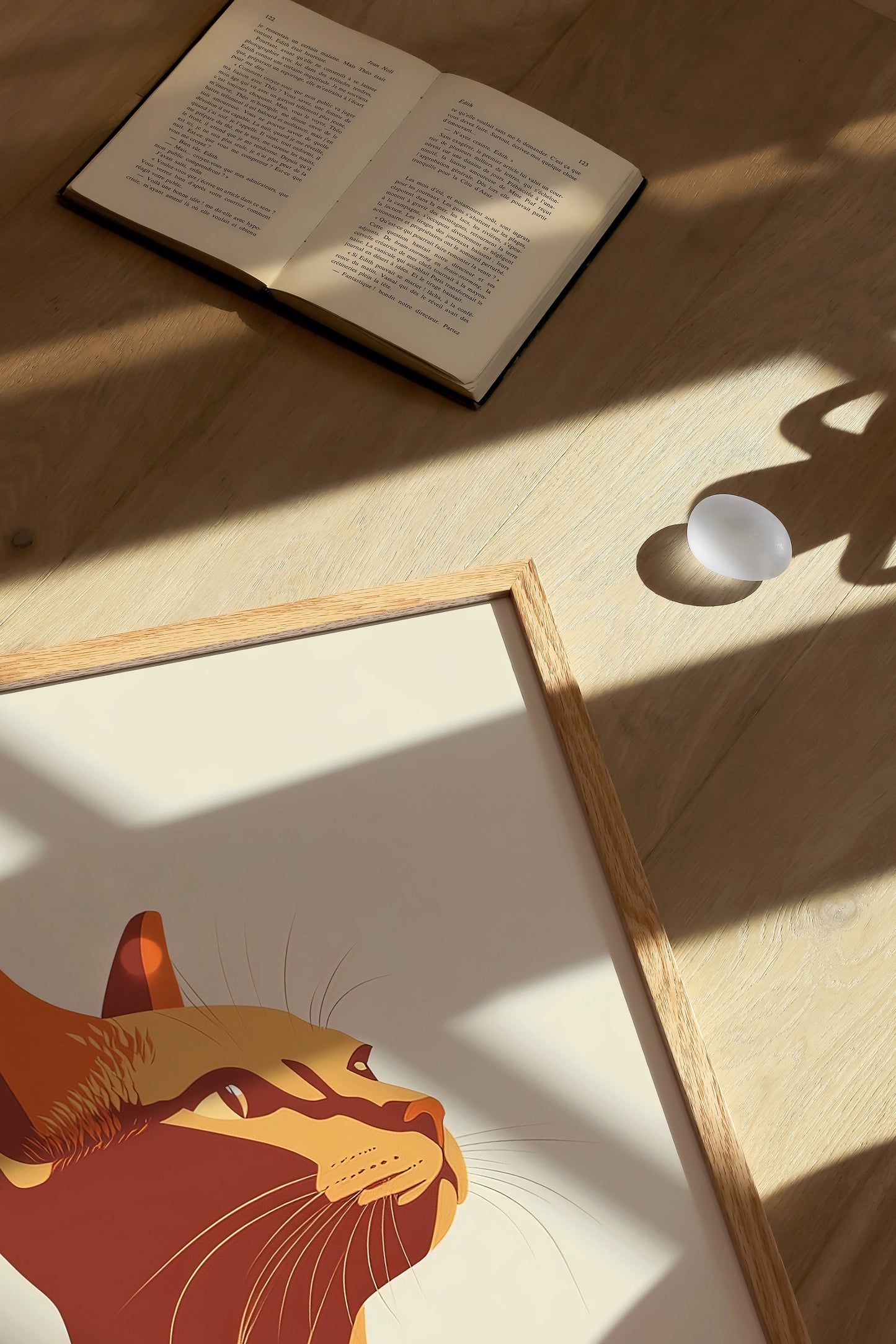 Illustration of a Oriental Shorthair cat