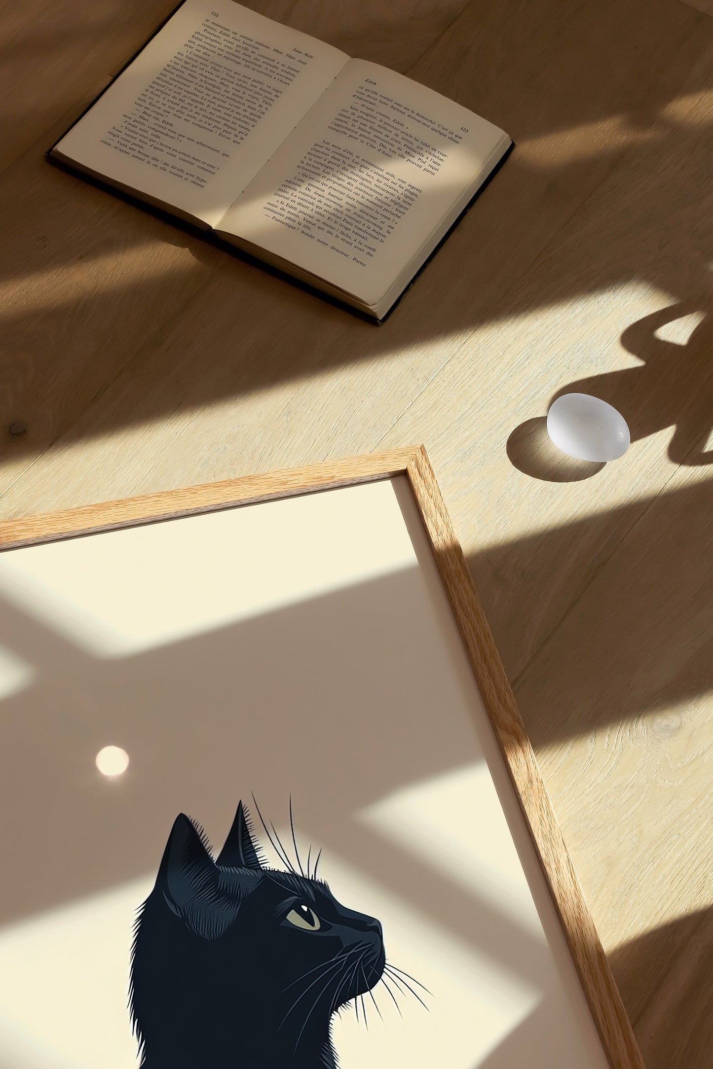 Illustration of a Pixie-Bob cat