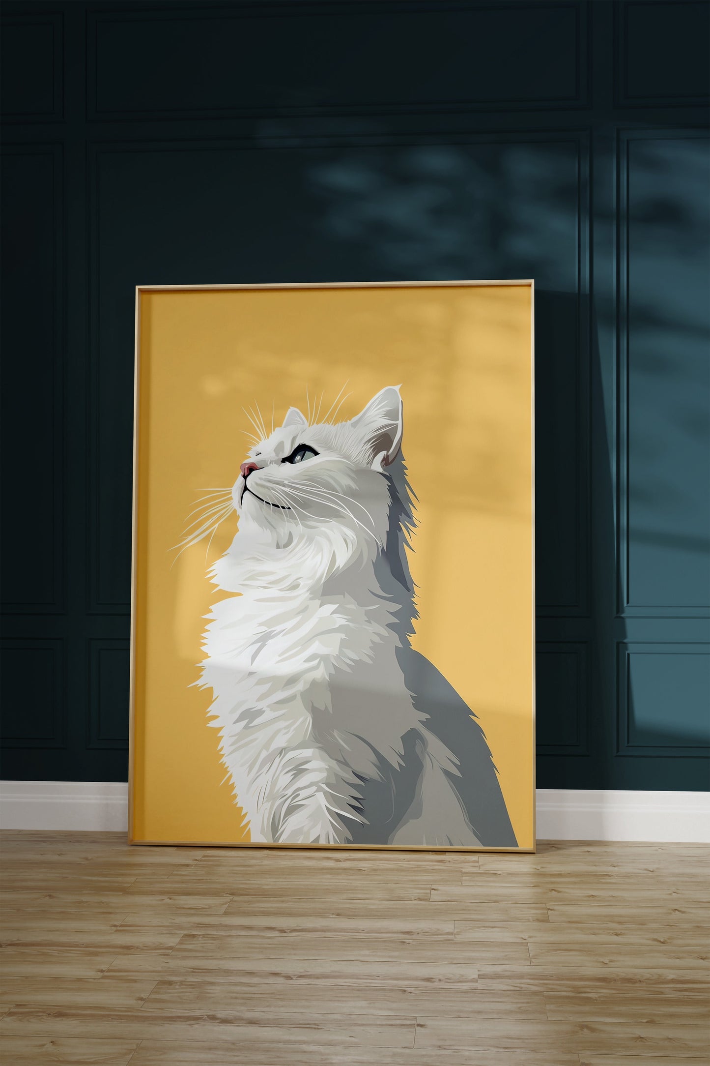 Illustration of a Ragdoll cat