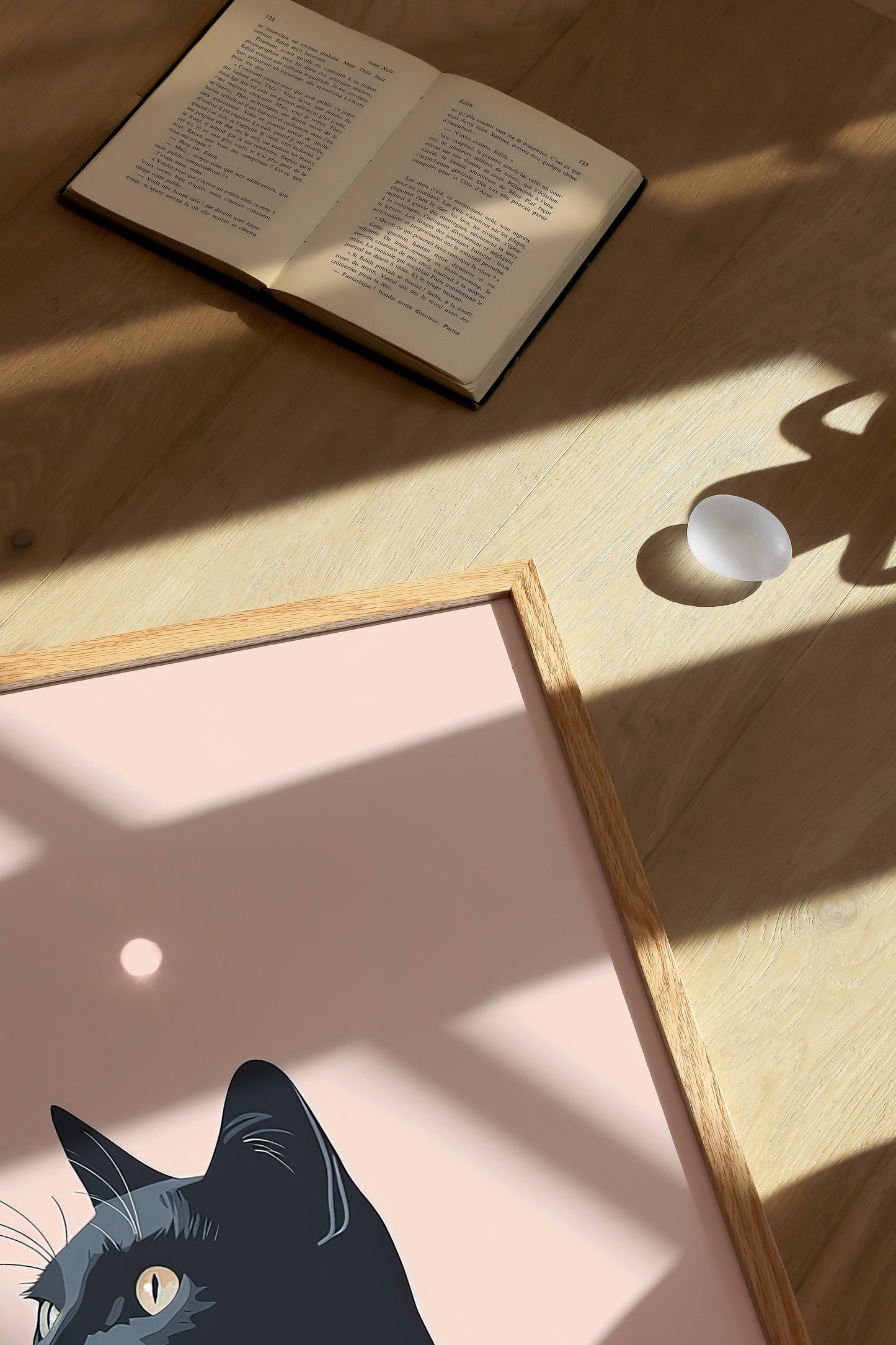 Illustration of a Russian Blue cat