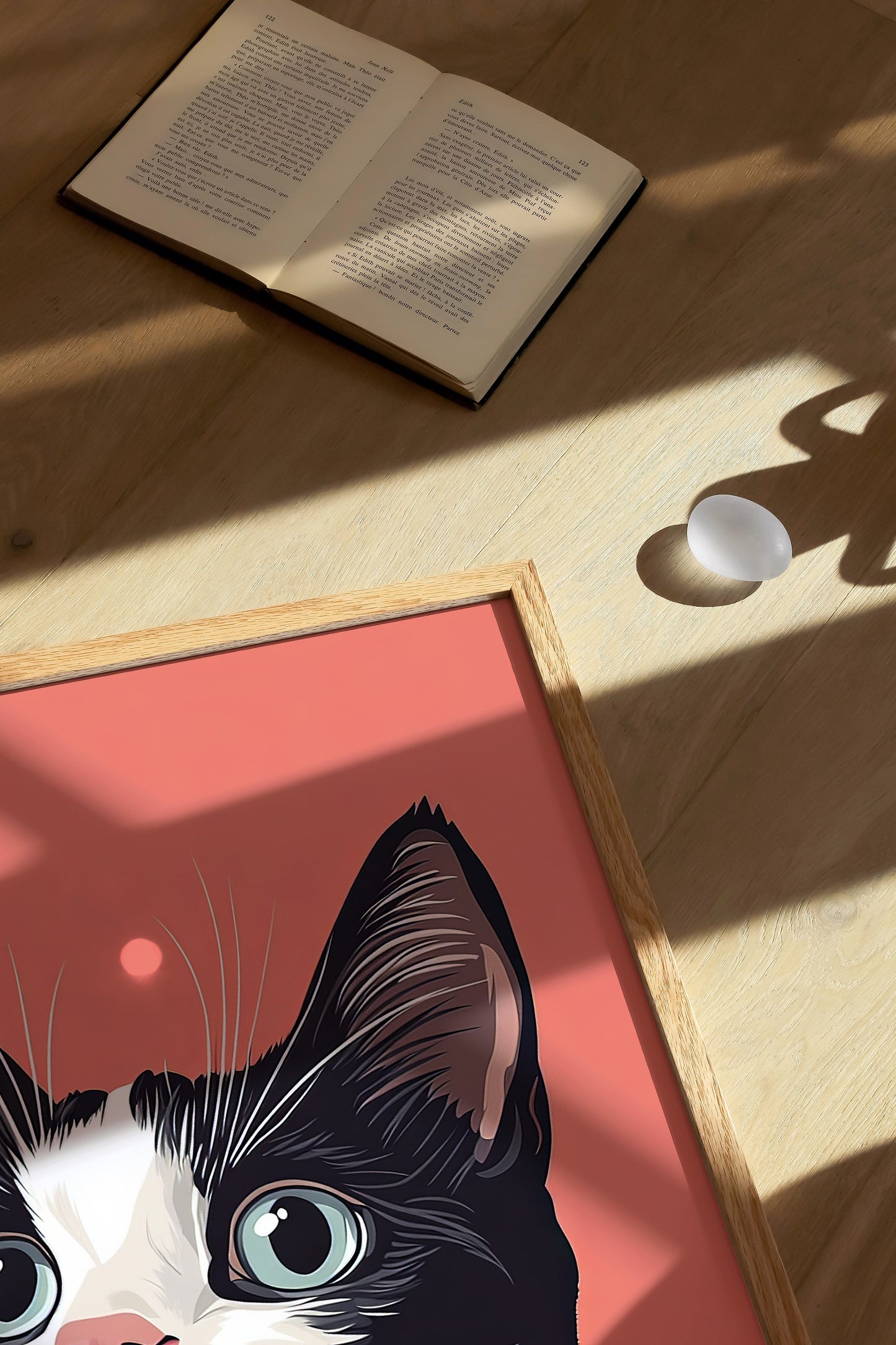 Illustration of a Snowshoe cat 1