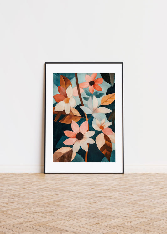 Painting of floral pattern 2
