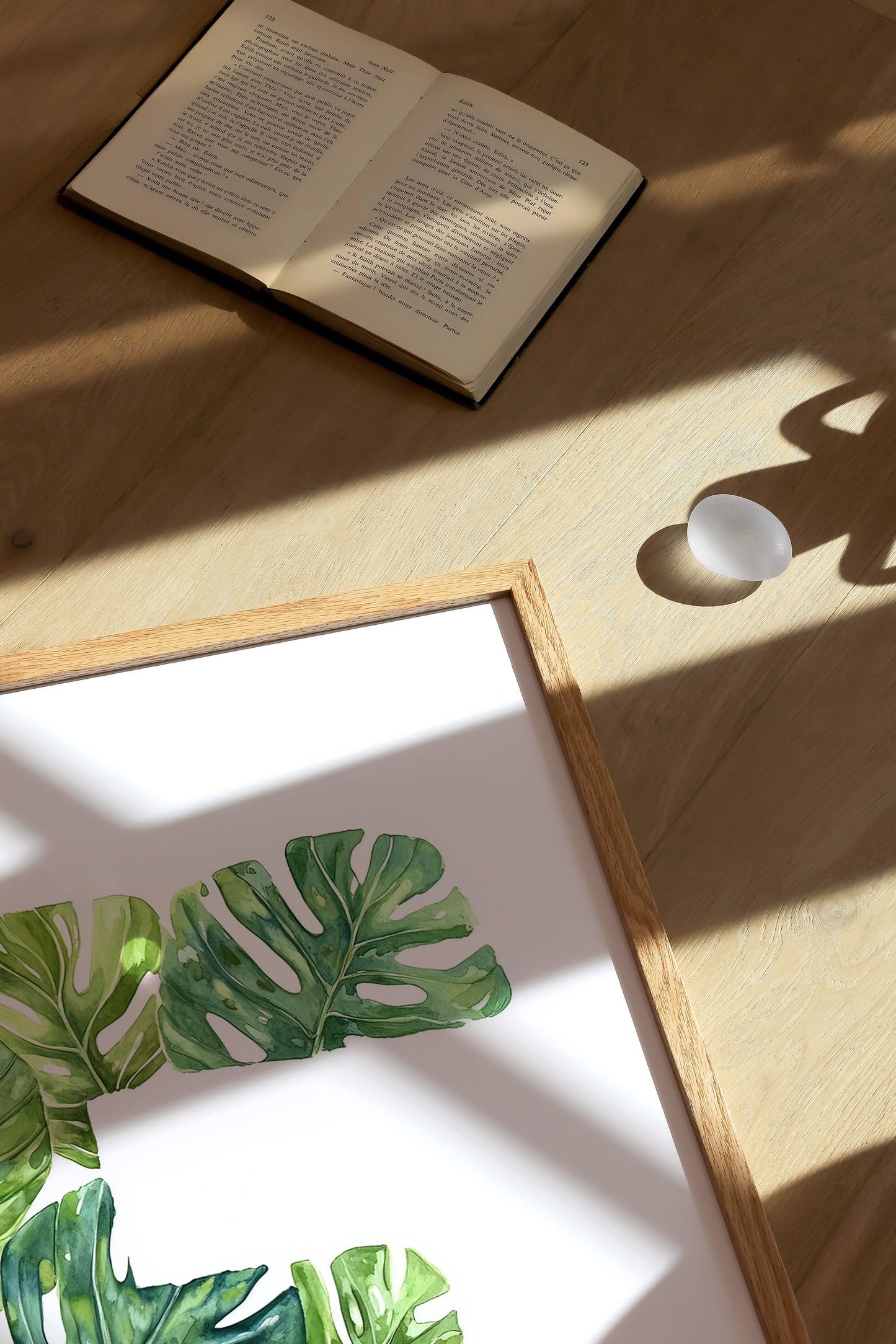 The Letter F formed by plants