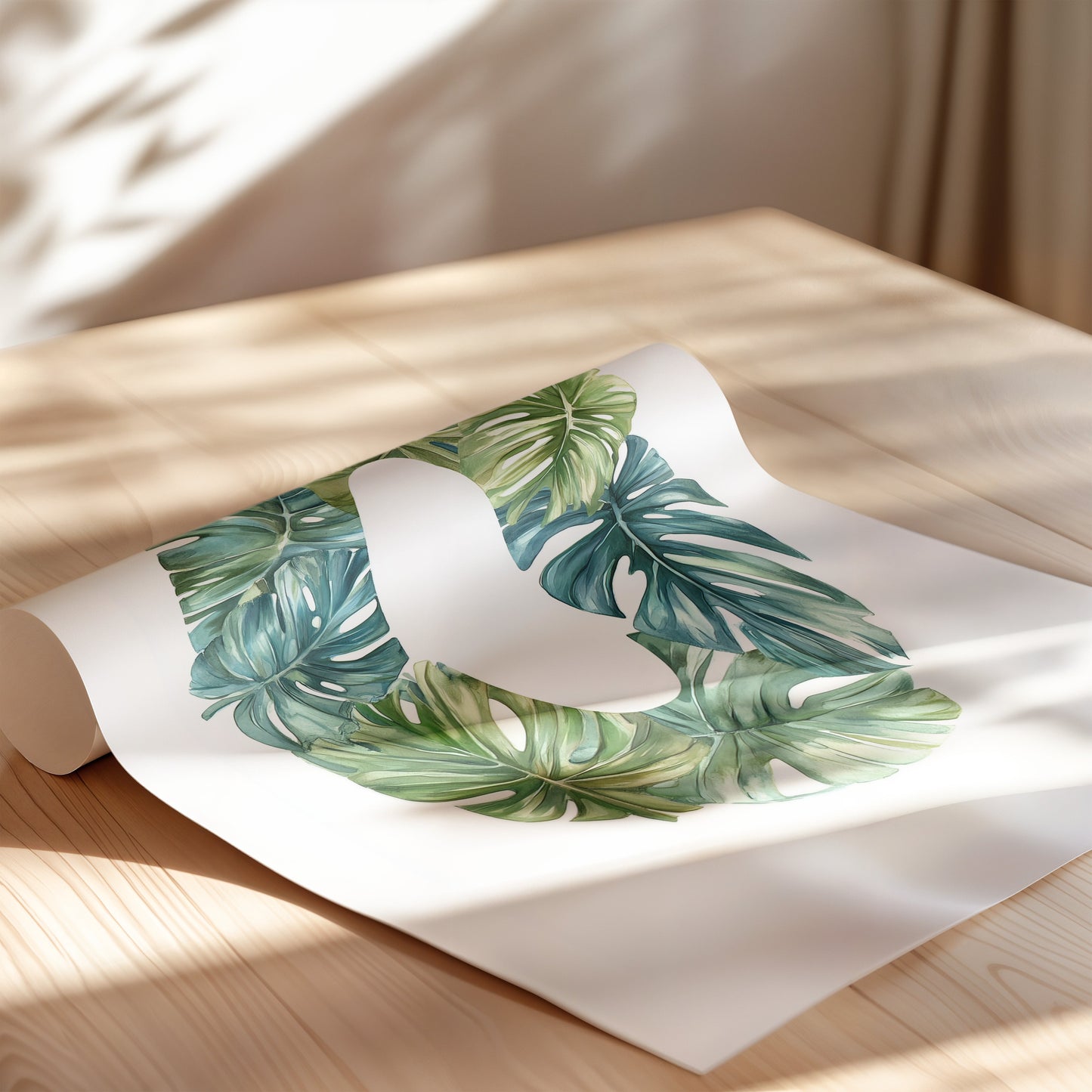 The Letter O formed by plants