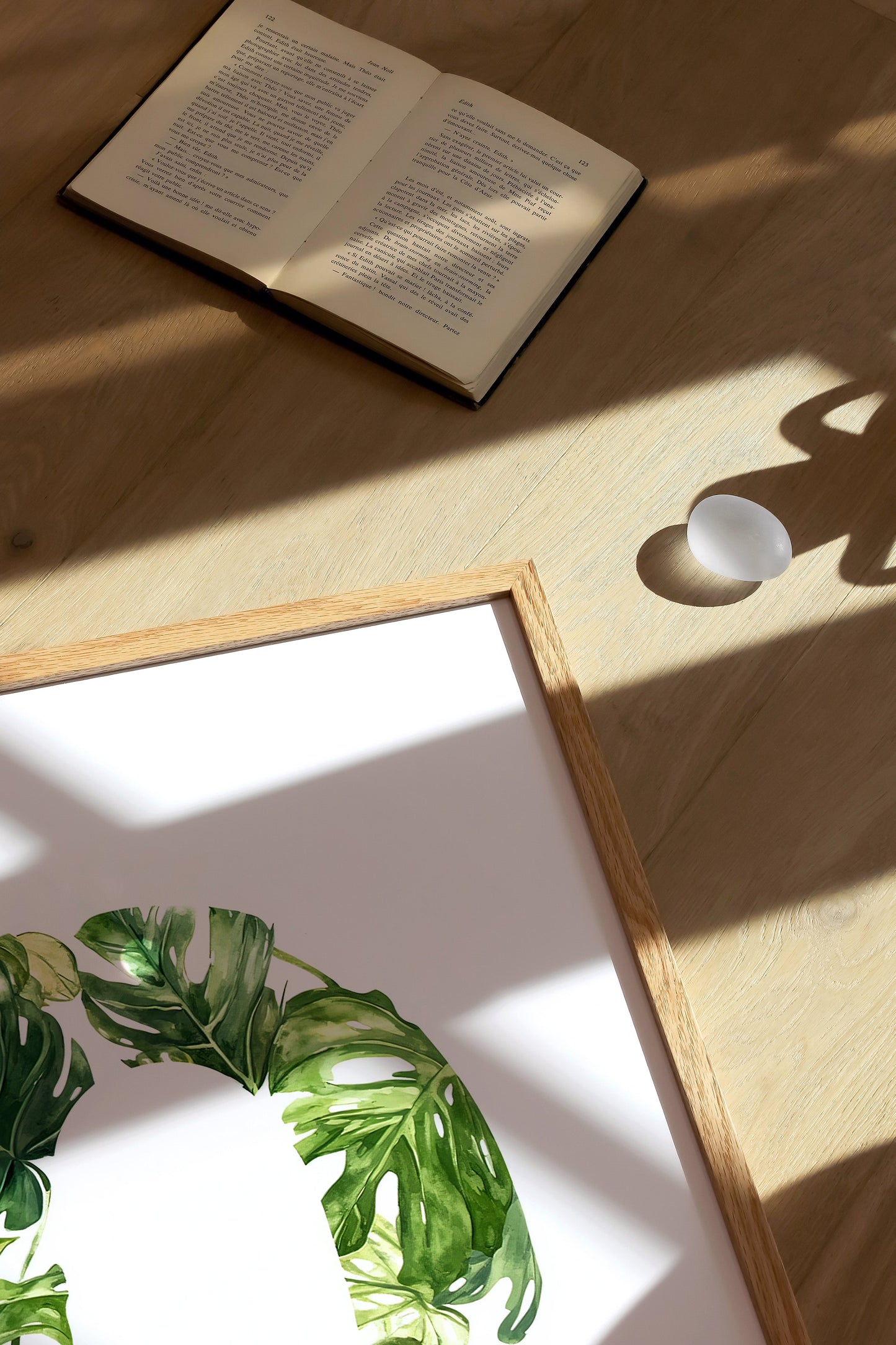 The Letter Q formed by plants