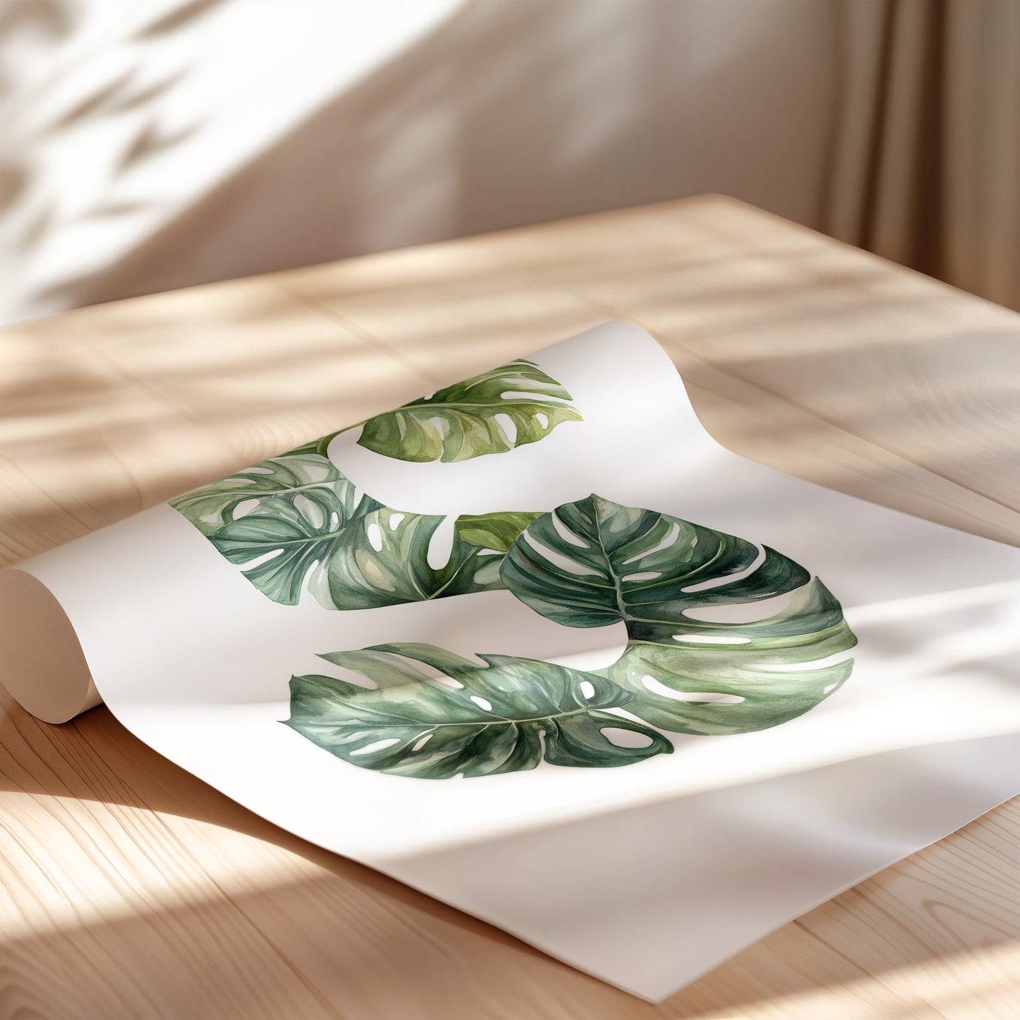 The Letter S formed by plants