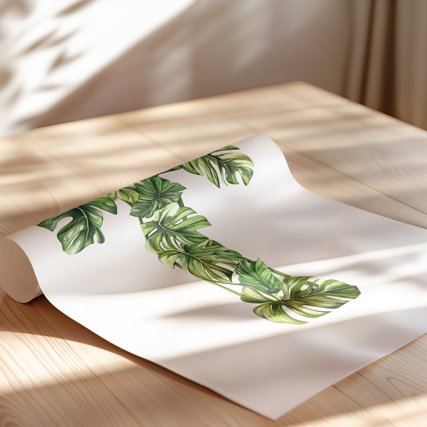 The Letter T formed by plants