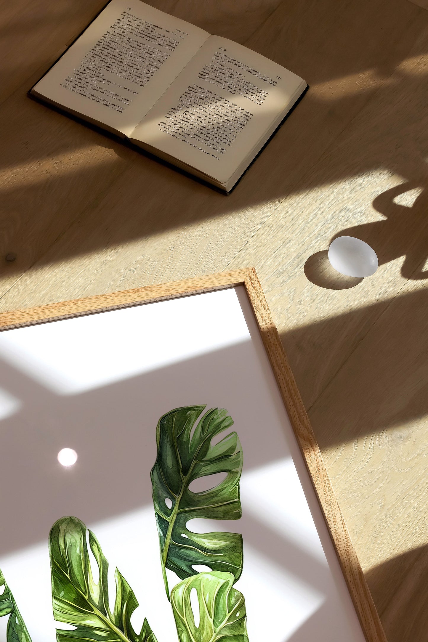 The Letter W formed by plants