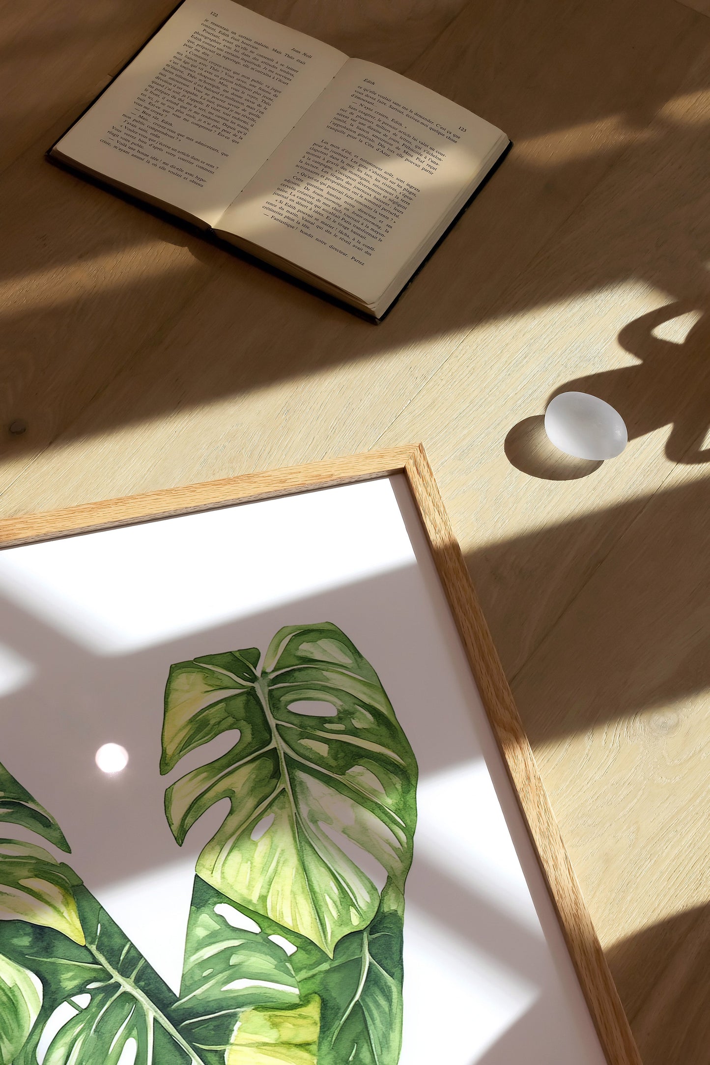 The Letter Y formed by plants