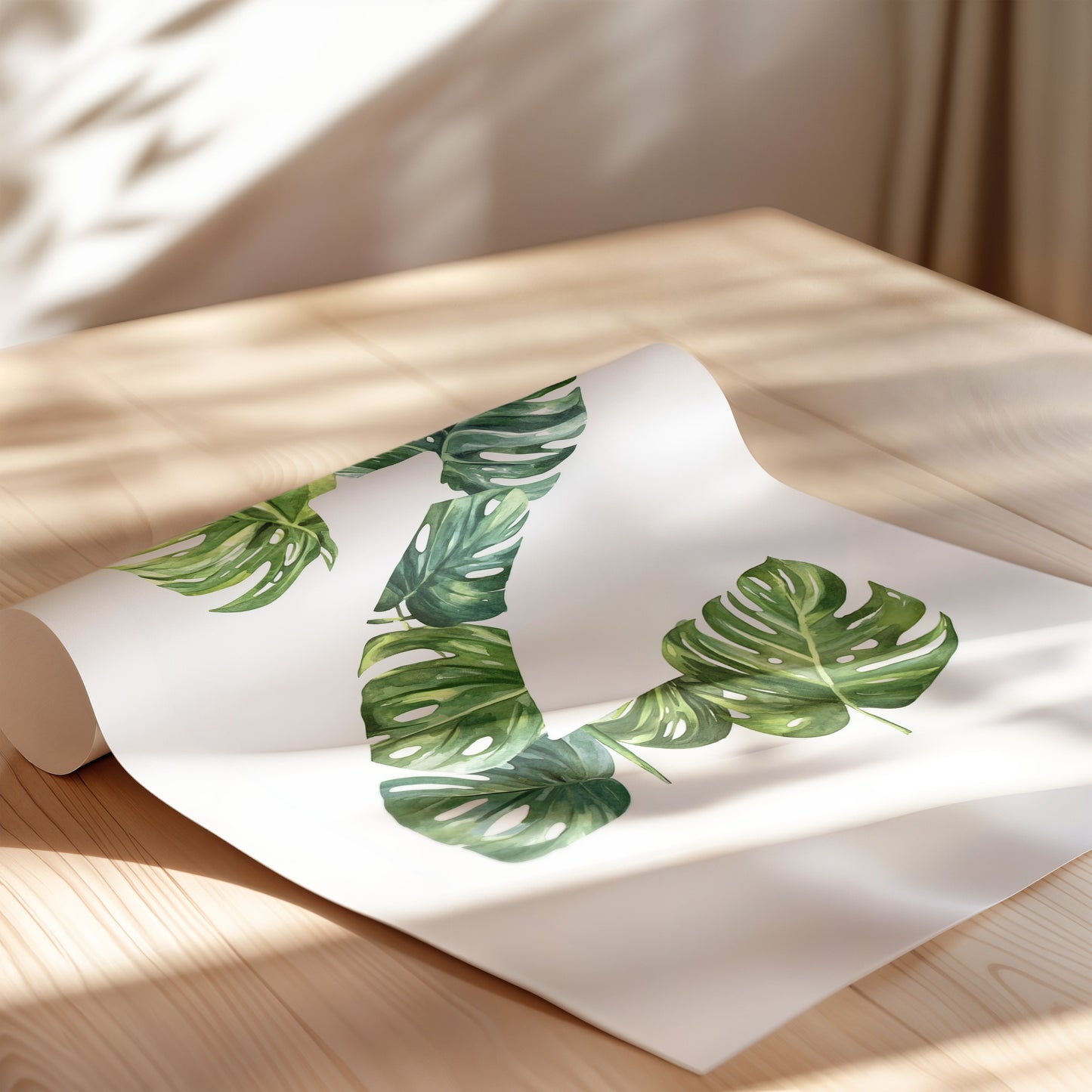 The Letter Z formed by plants