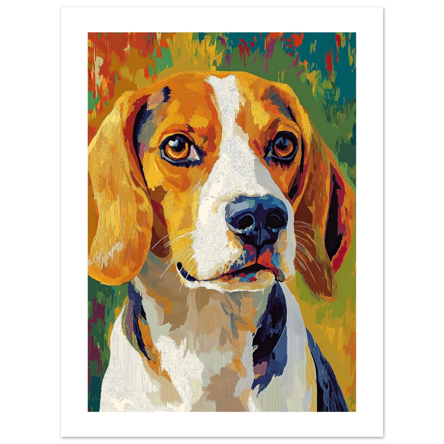 Beagel dog poster