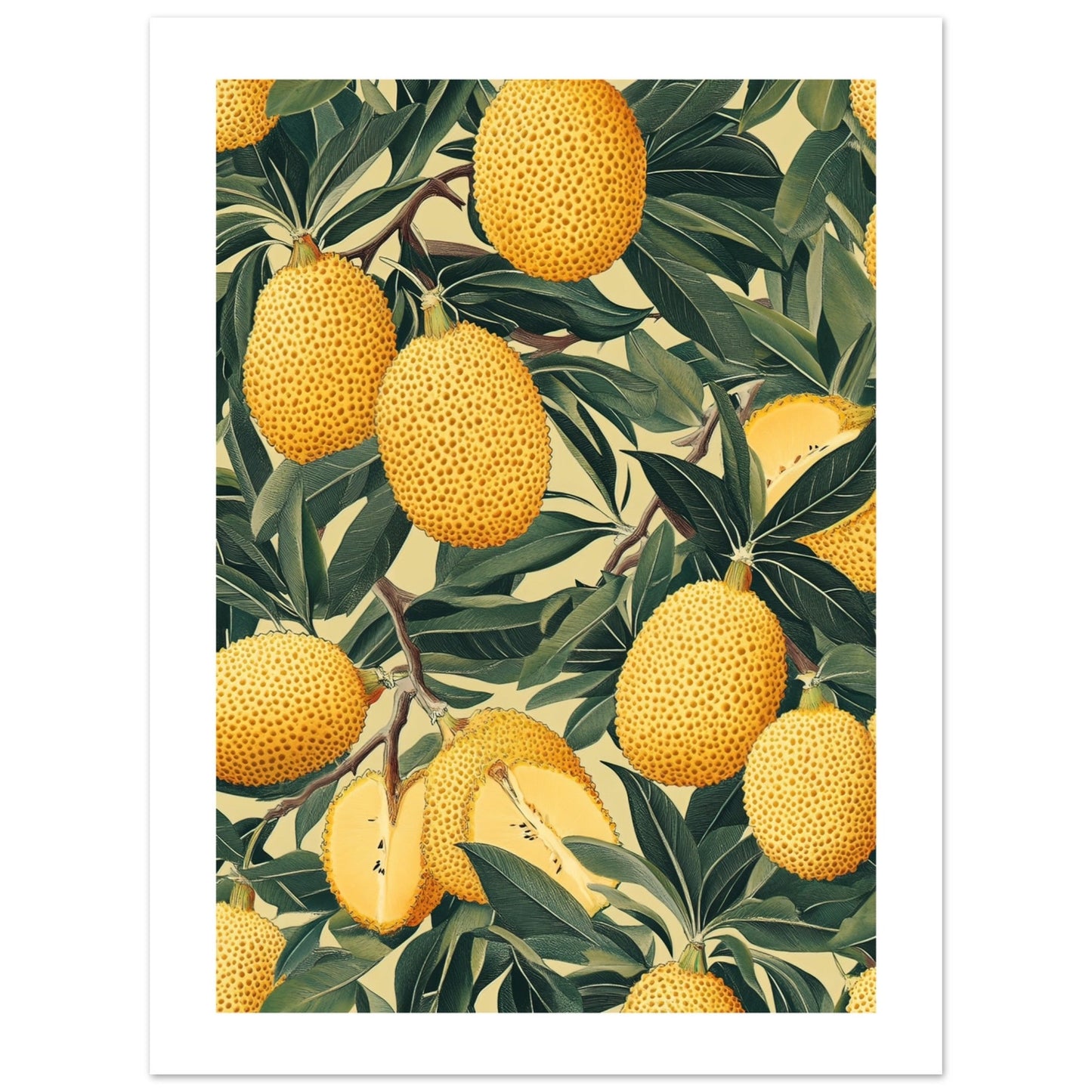 A pattern of Jackfruit