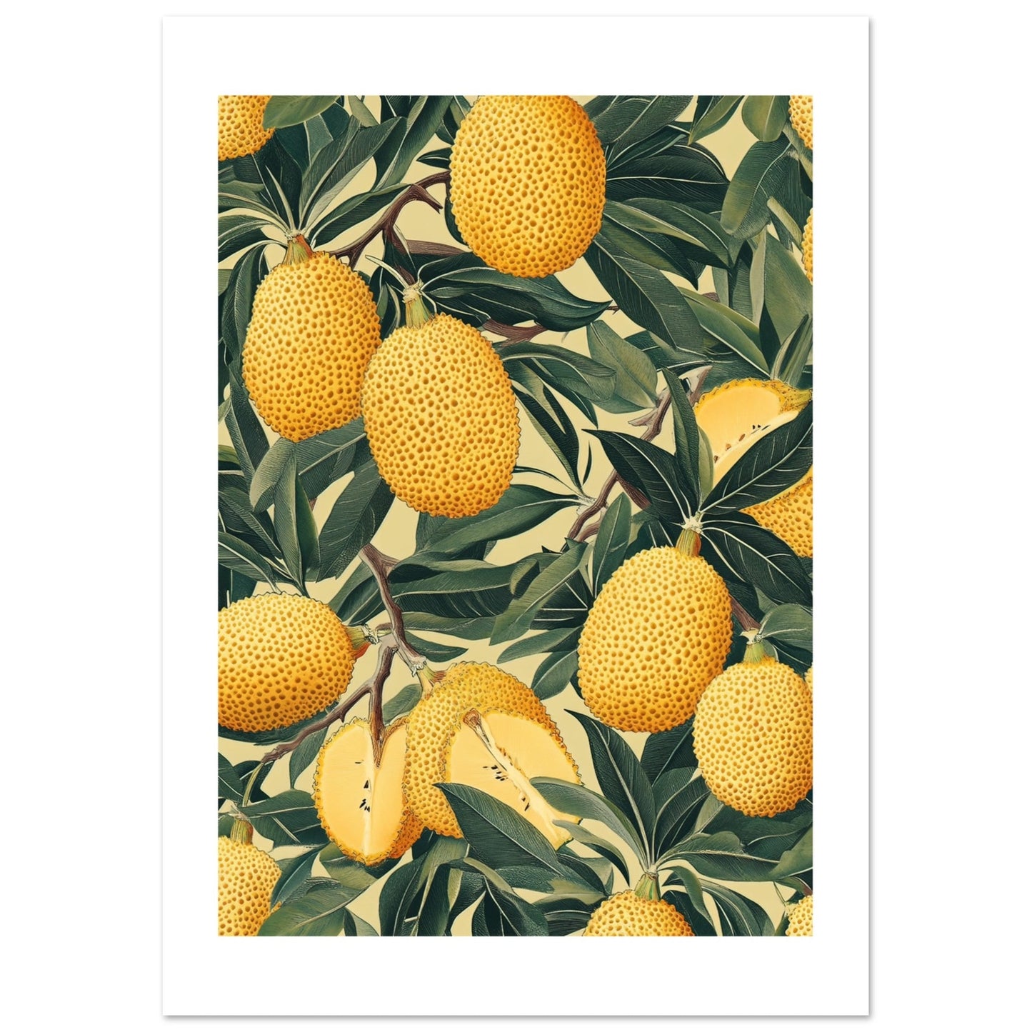 A pattern of Jackfruit