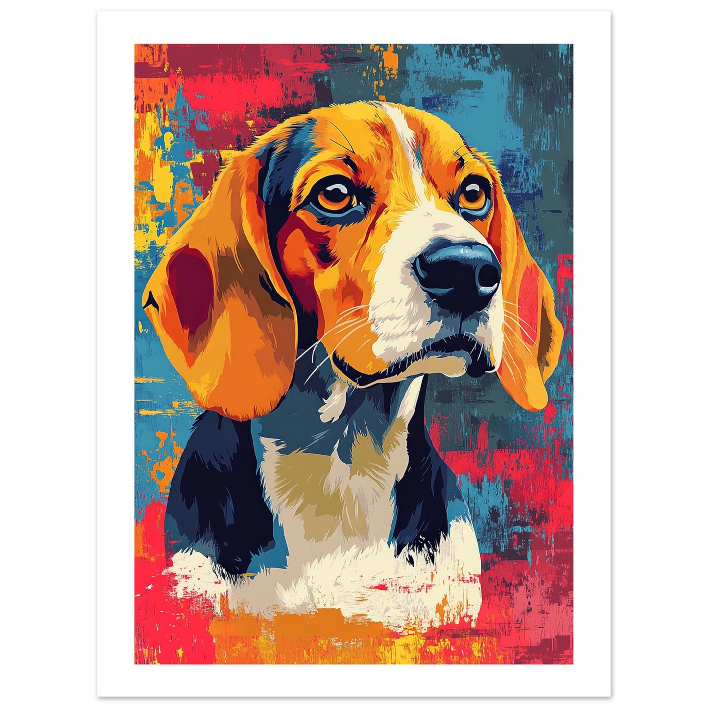 Beagel dog poster